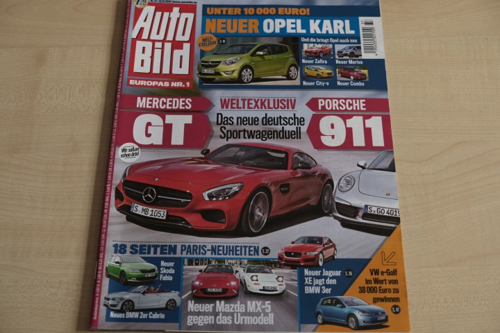 Deckblatt Auto Bild (37/2014)